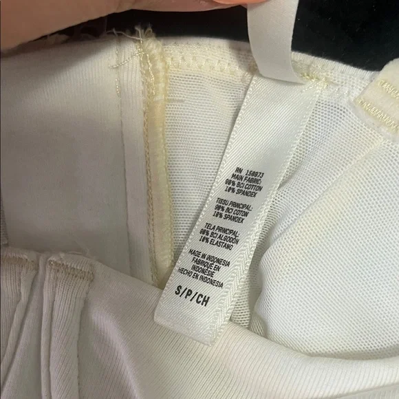 SKIMS Off White Corset Shapewear Bodysuit - Picture 9 of 10